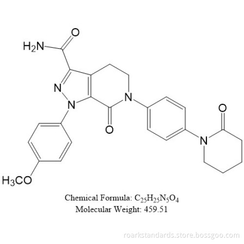 Apixaban impurity and intermediate; Reliable and High quality; CAS No.: 503612-47-3